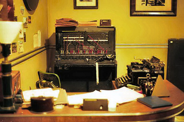 Gertie's desk